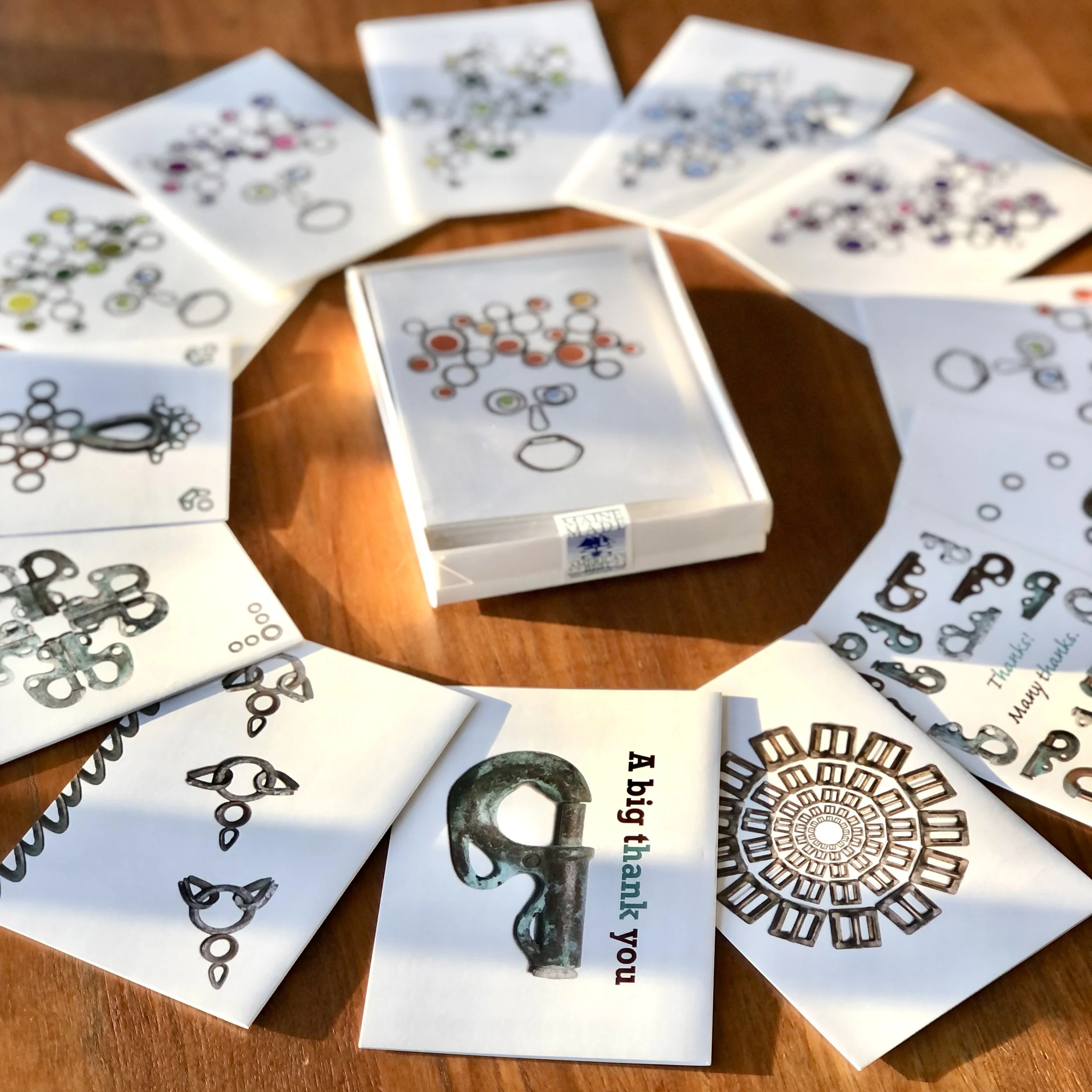 NOTECARDS: Sail Hardware collages