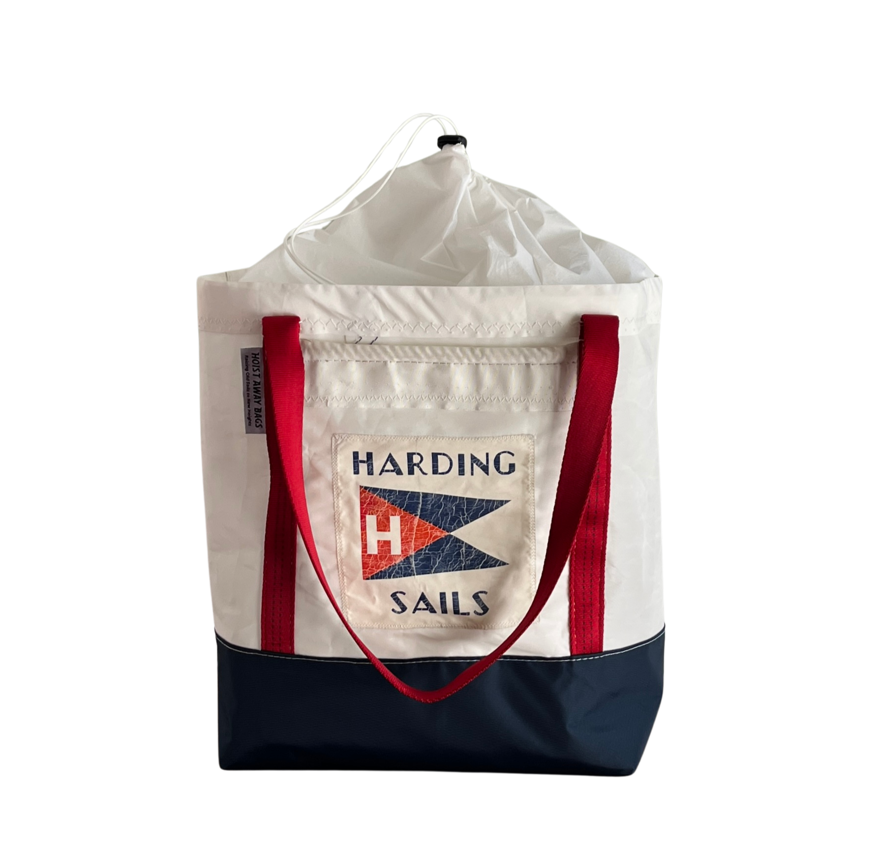 STOWAWAY SAILBAG (Medium): Navy and Red