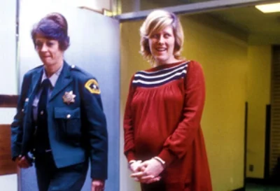 Diane Downs pregnant at her arrest