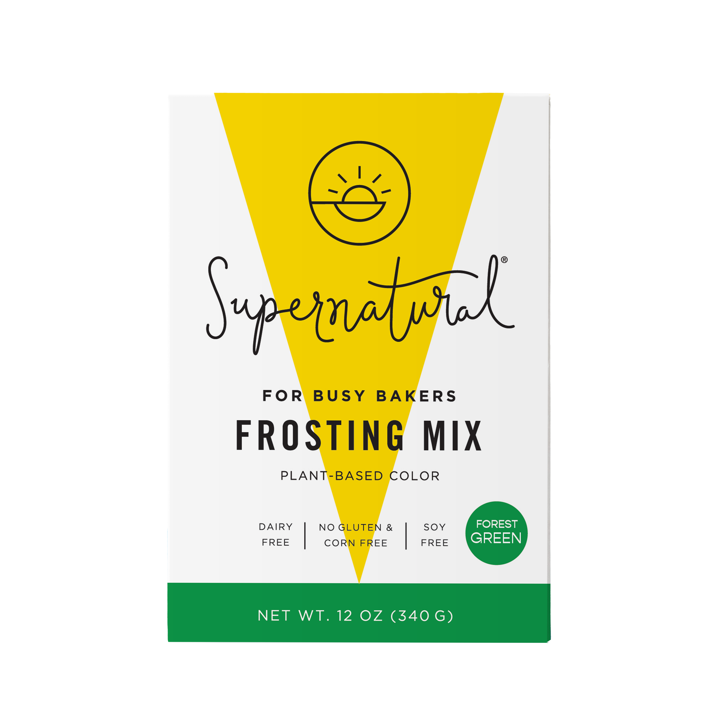 Forest Green Buttercream Frosting Mix