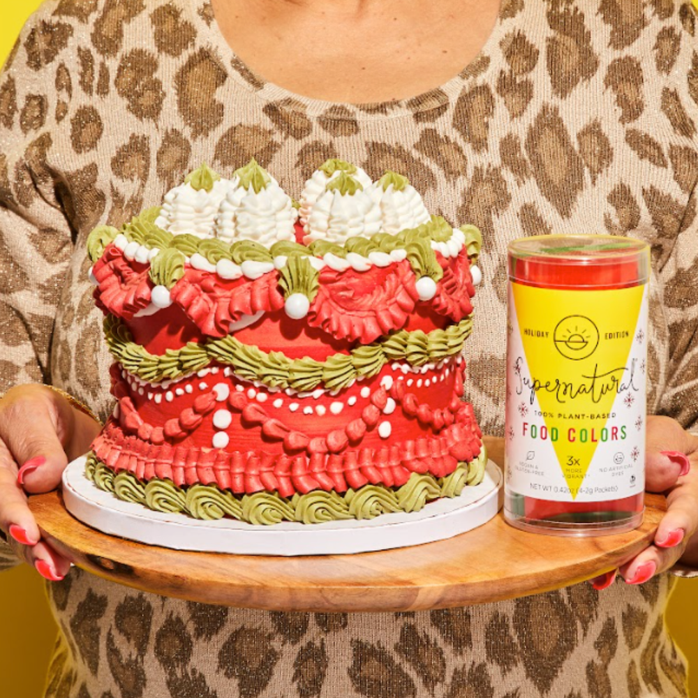 Plant-Based Food Colors, Holiday Edition (Red & Green) — Supernatural