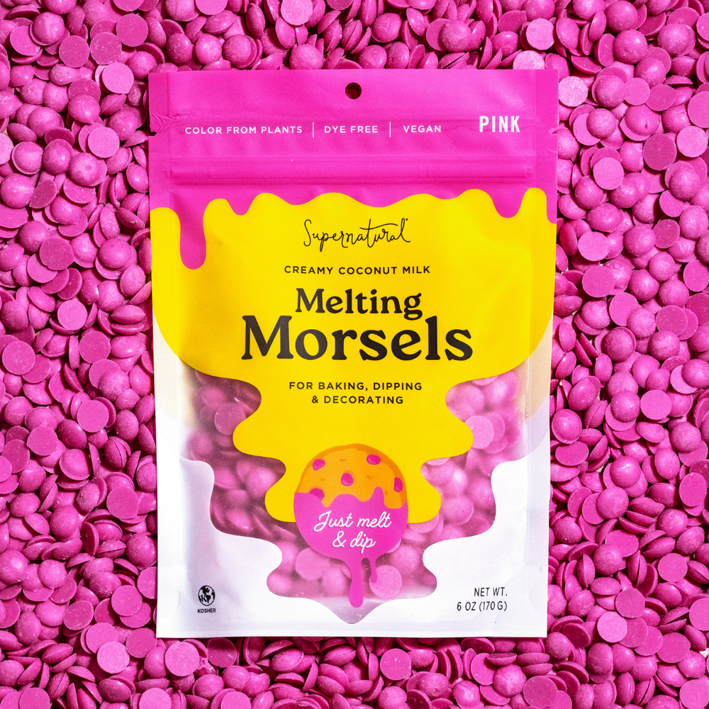 Dye-Free Baking and Melting Morsels - Pink — Supernatural