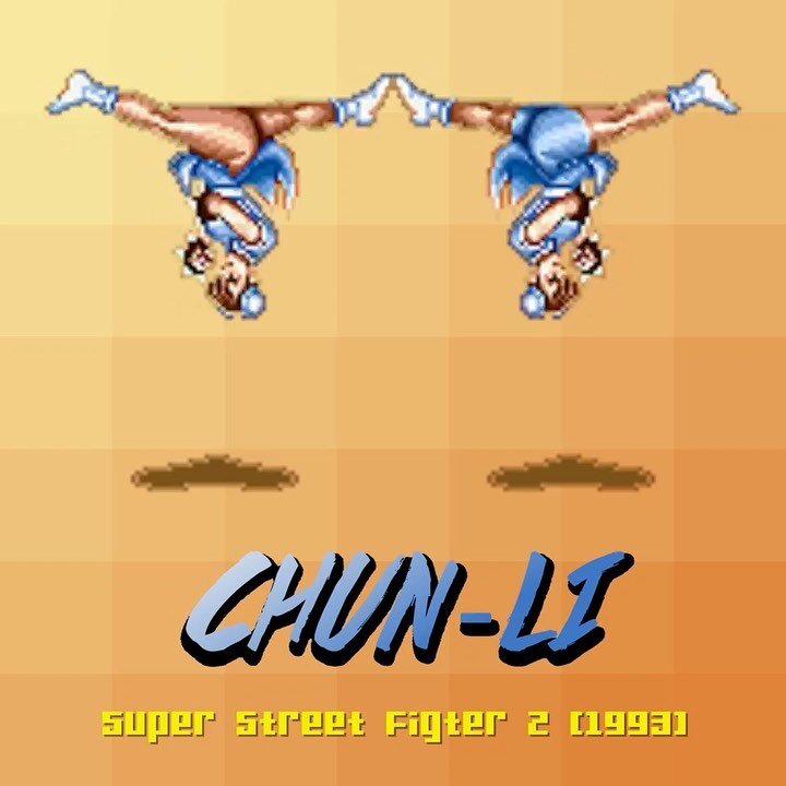 A pair of Chun-Li&rsquo;s signature moves, now with a pair of biker shorts! These kicks are memorable and flashy even without emphasizing her crotch. Crazy!

Sprite source credit to Lord Zymeth.

#ChunLi #streetfighter #animation #pixelart #anime #vi