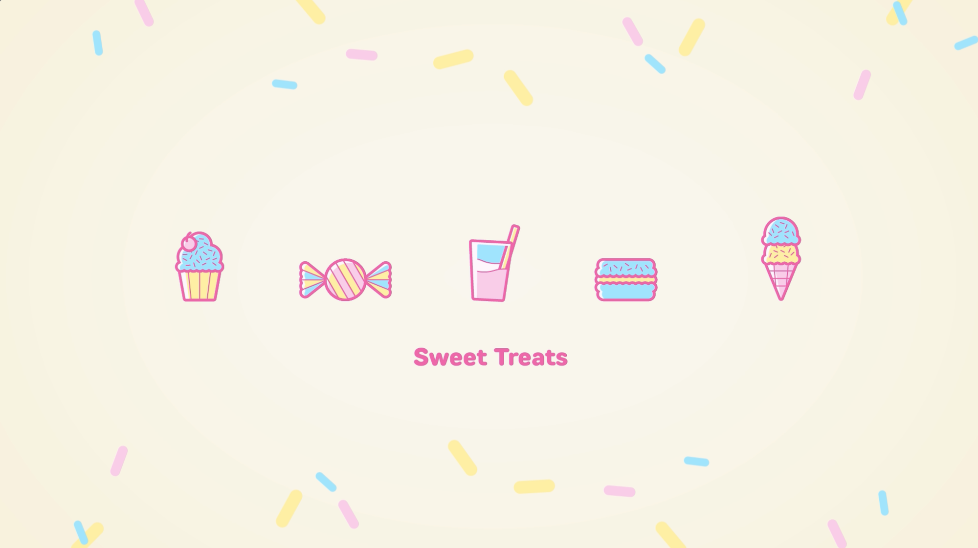 Sweet Treat Icons