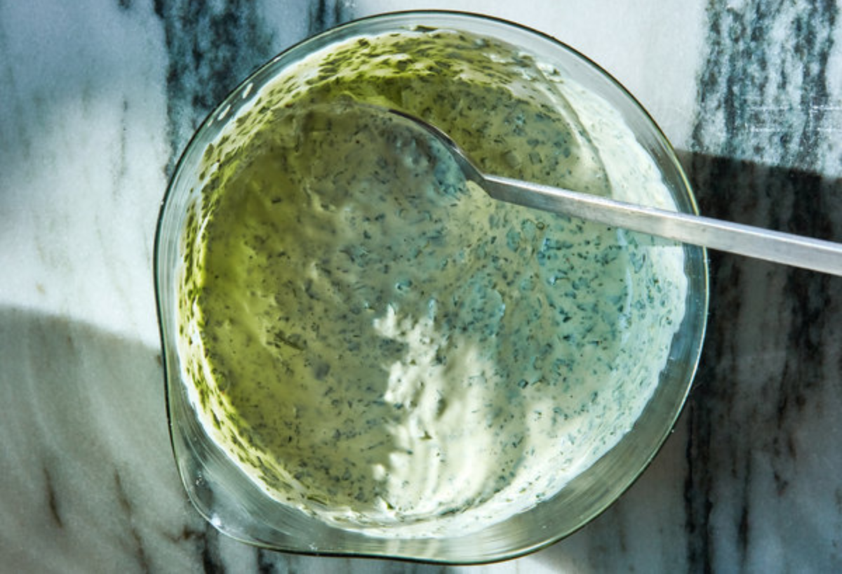 2. Samin Nosrat’s Green Goddess Dressing