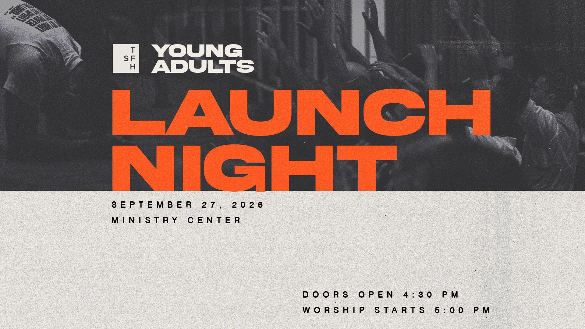Young Adults Launch Night