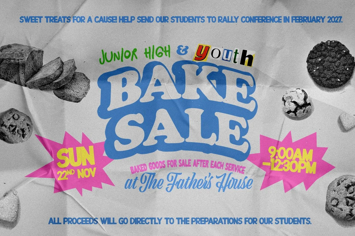 Jr. High &amp; Youth: Bake Sale