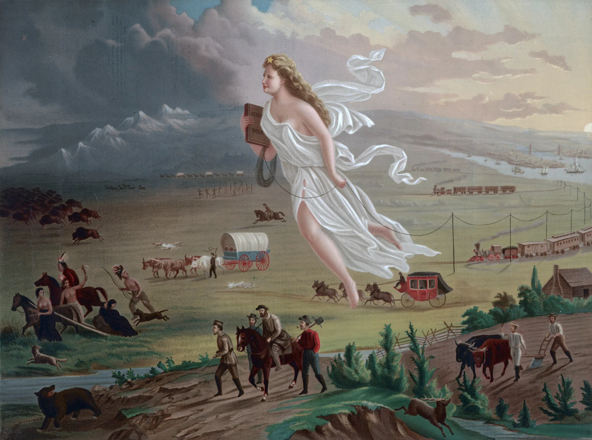 Image sourced from: https://picturinghistory.gc.cuny.edu/john-gast-american-progress-1872/