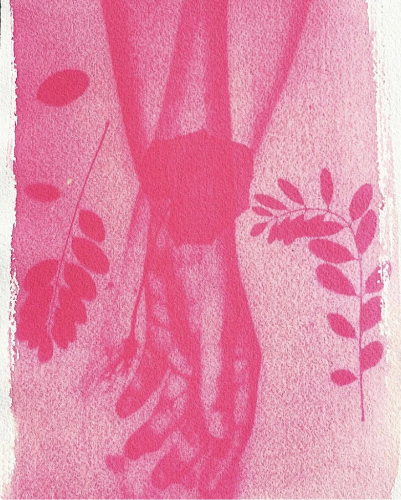 Anthotype created by Sam Bias.