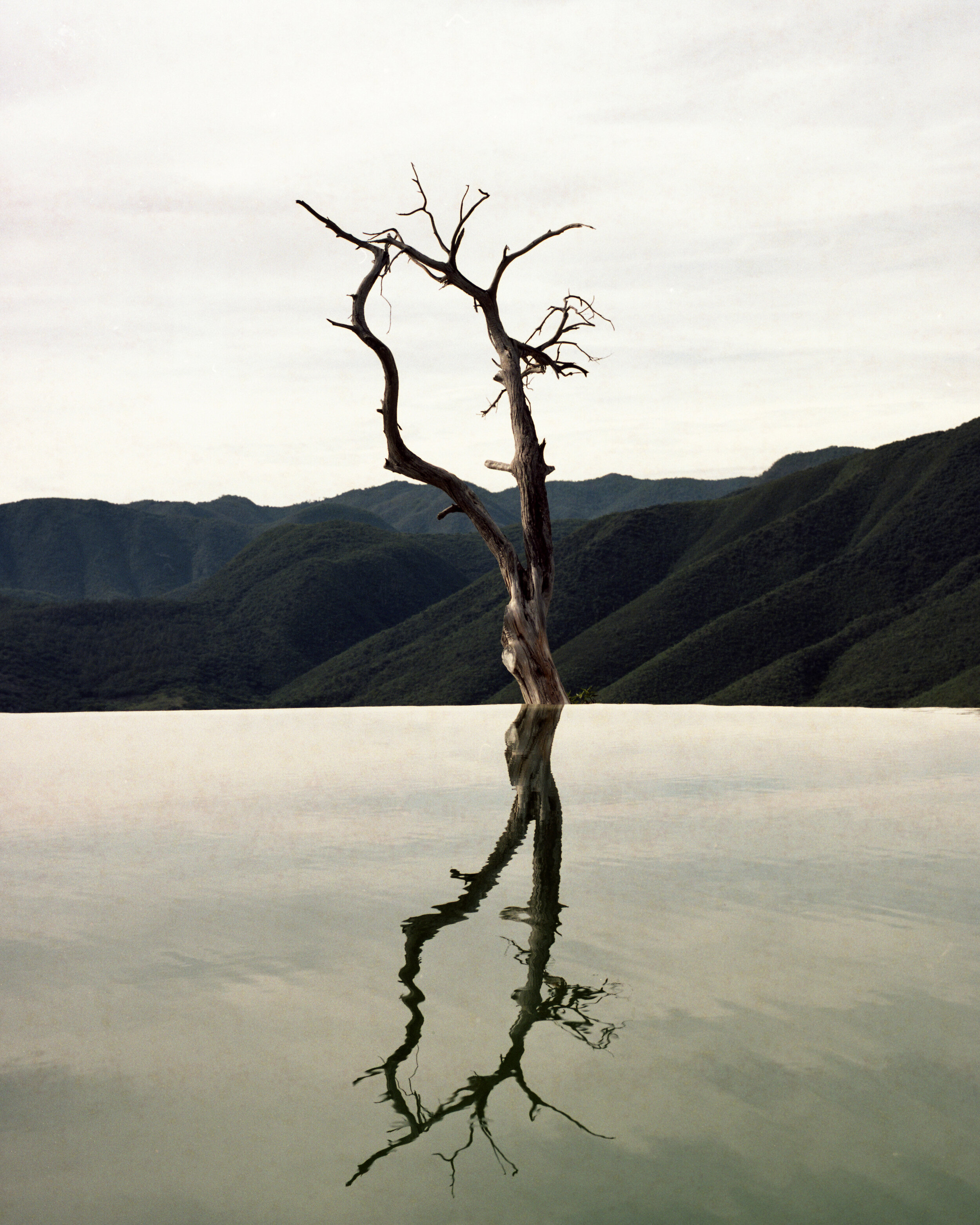  DUSTIN FRANZ  Hierve el Agua,  2018. 15x18”. Kodak Portra 400 6x7 format. $450.00. 