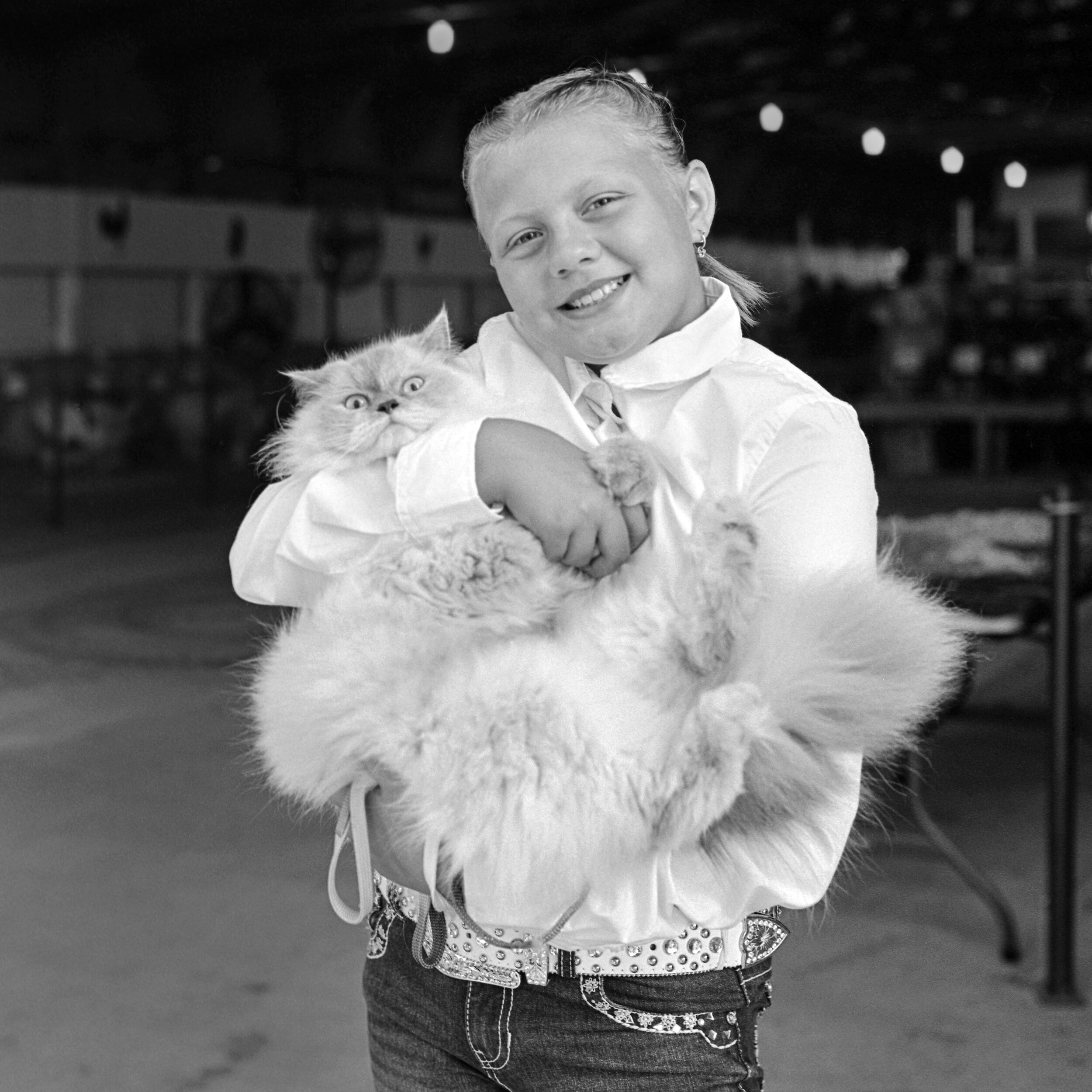 LARRY KASPEREK Adison and C.C., 2019. 20x20”. B&W film photography. $325.00.