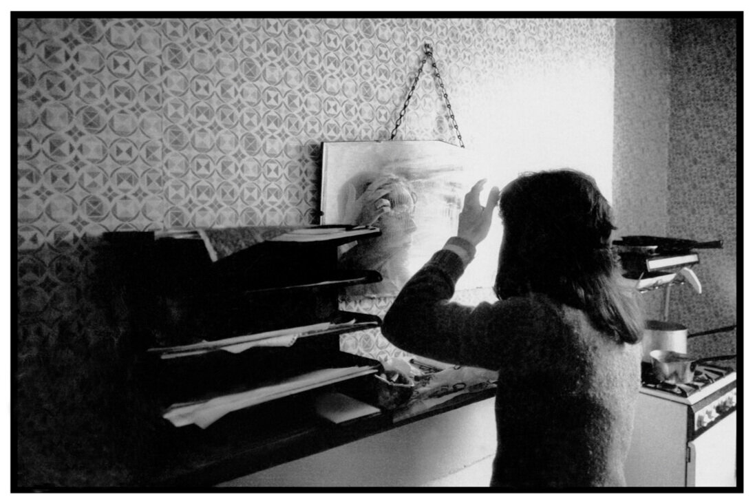  DIANE BUSH  The Company I Keep,  1975. 16x20”. Black and white photography. $500.00.   Artist Talk here.  