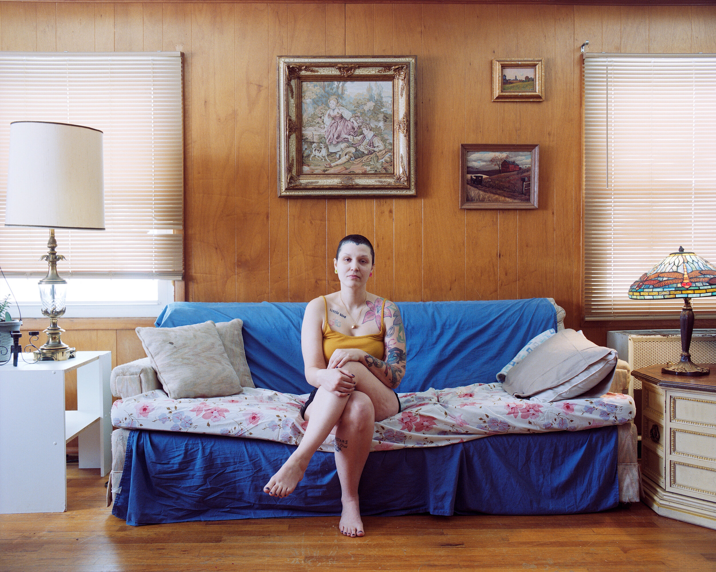  BRANDON BAKER,  Jessica,  2021. 20x16”. Archival pigment print. $1000. 