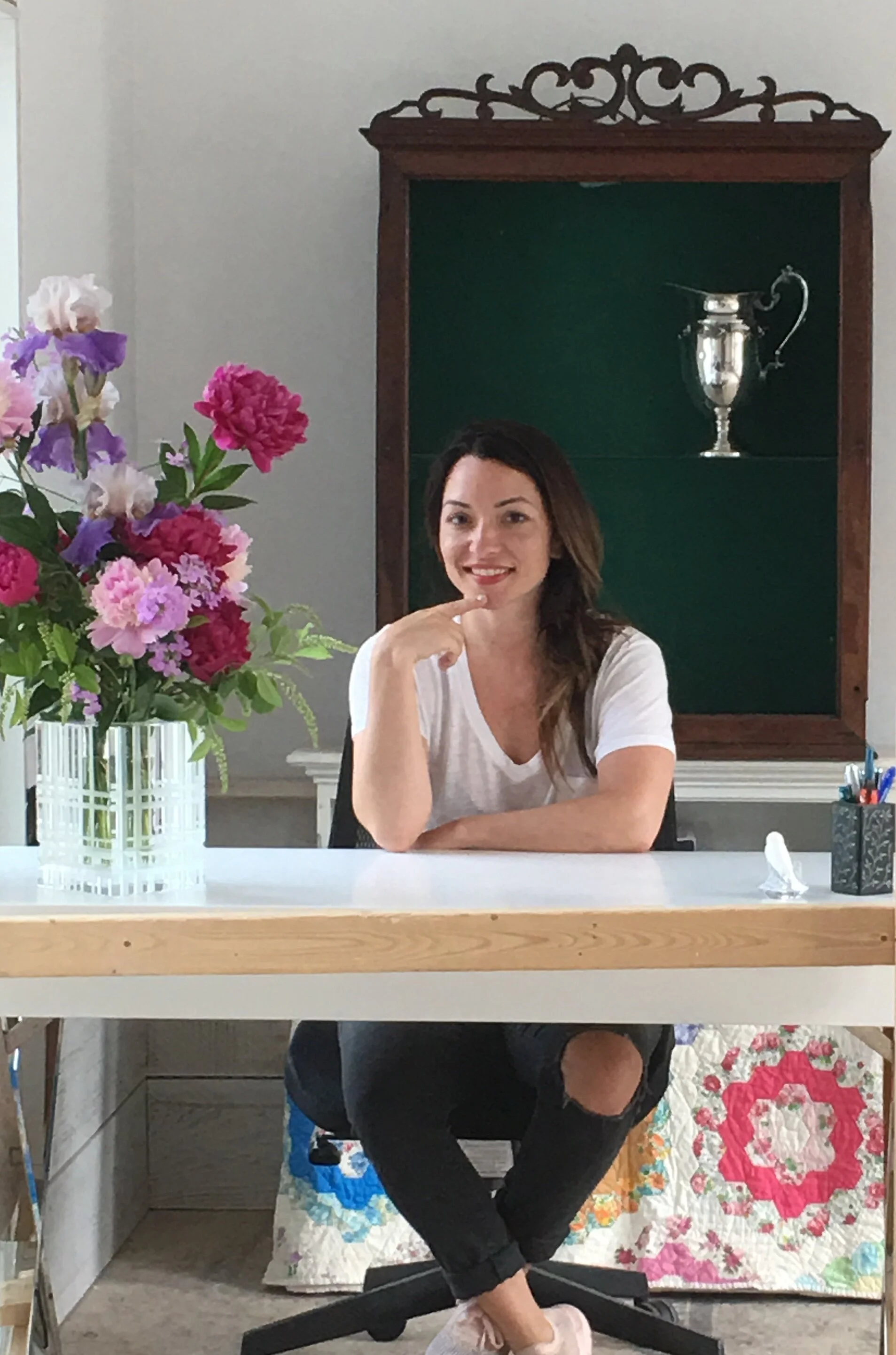 Marketing and admin help by my daughter, Jen Harvey