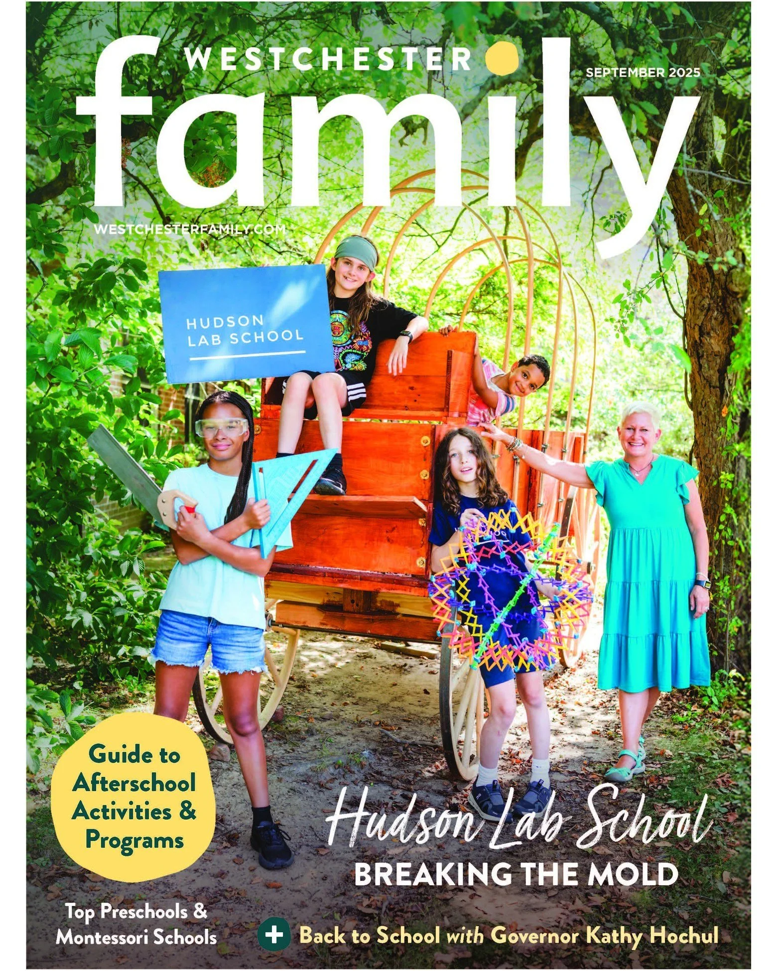 Hudson Lab School was incredibly honoured to be featured on the cover of @westchesterfamilymagazine's September issue!

At Hudson Lab School, we believe children should be the protagonists of their own learning. The cover story dives into how our K-8