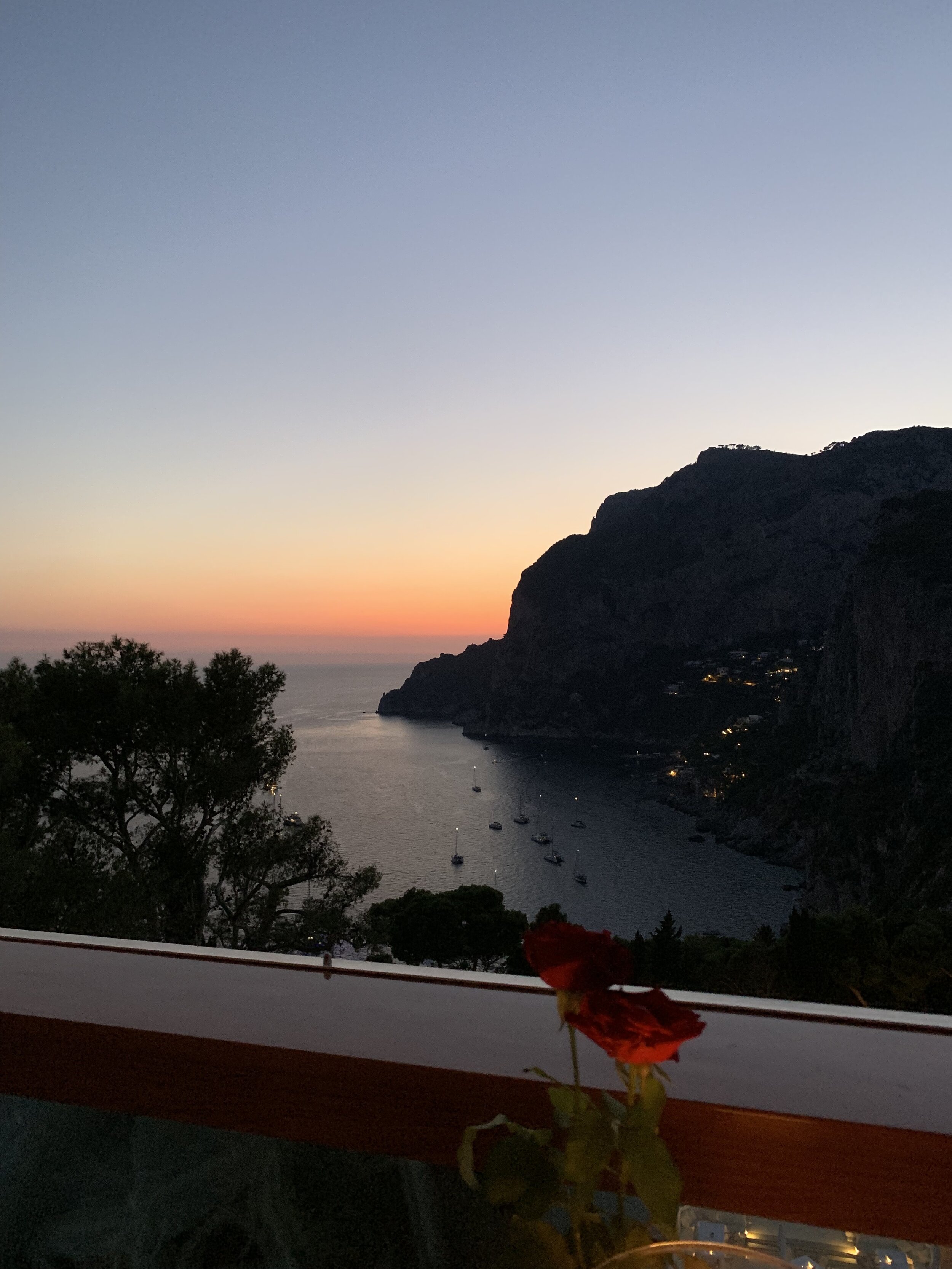Capri sunset