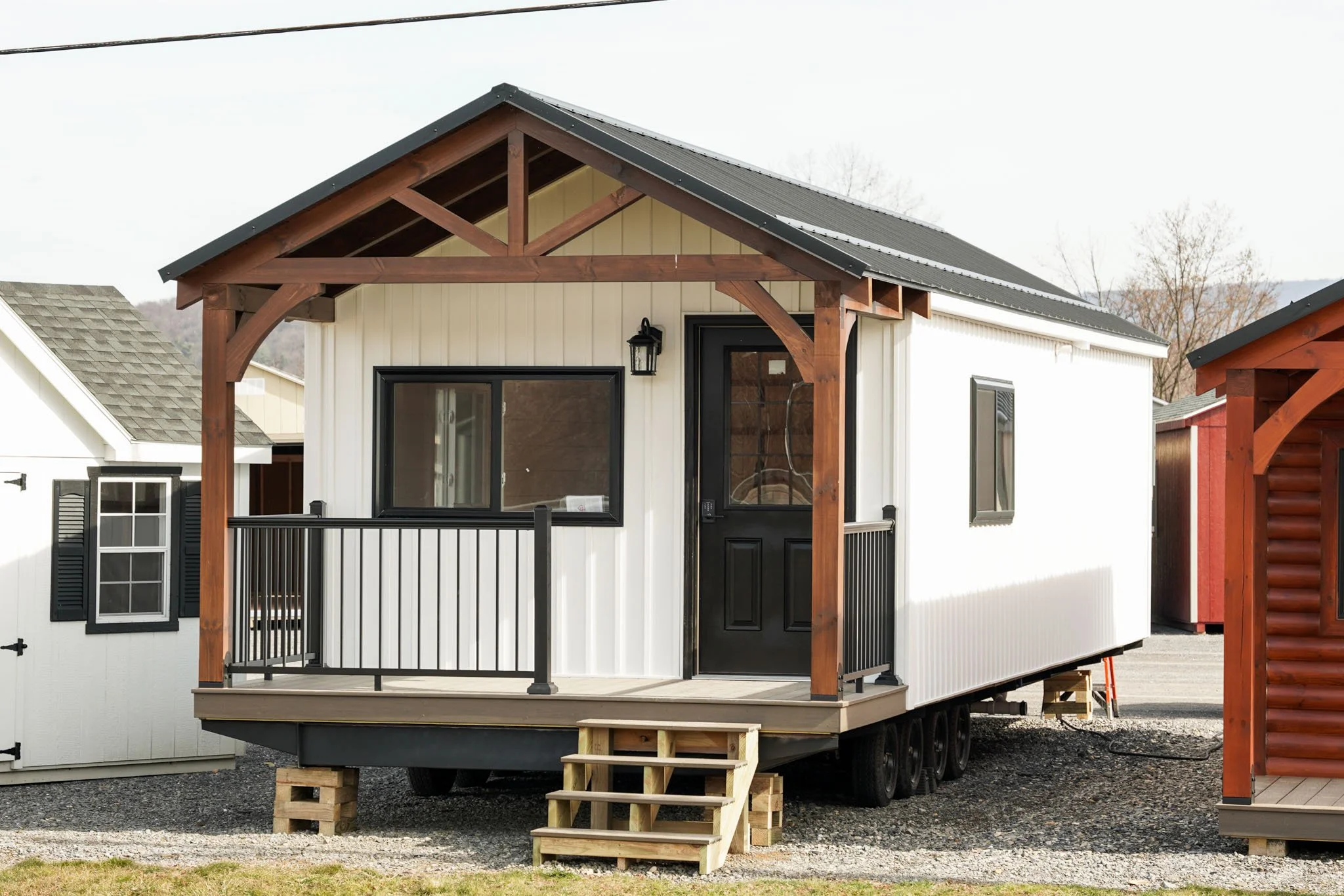 Tiny Cabins and Park Models Cabins For Sale — Tuscarora Structures Inc. Sheds, Garages, Cabins