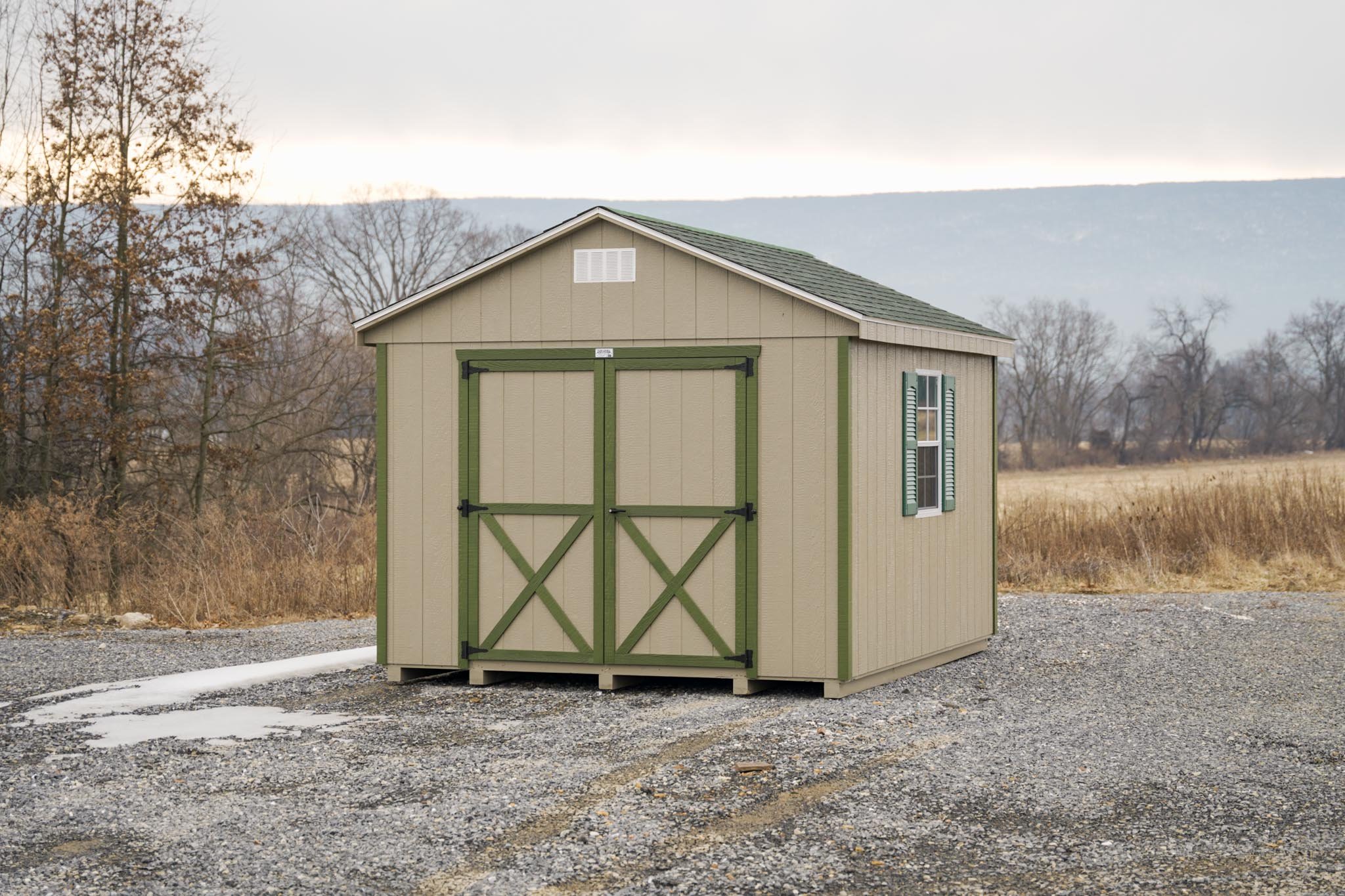 10x12 A-Frame Storage Shed