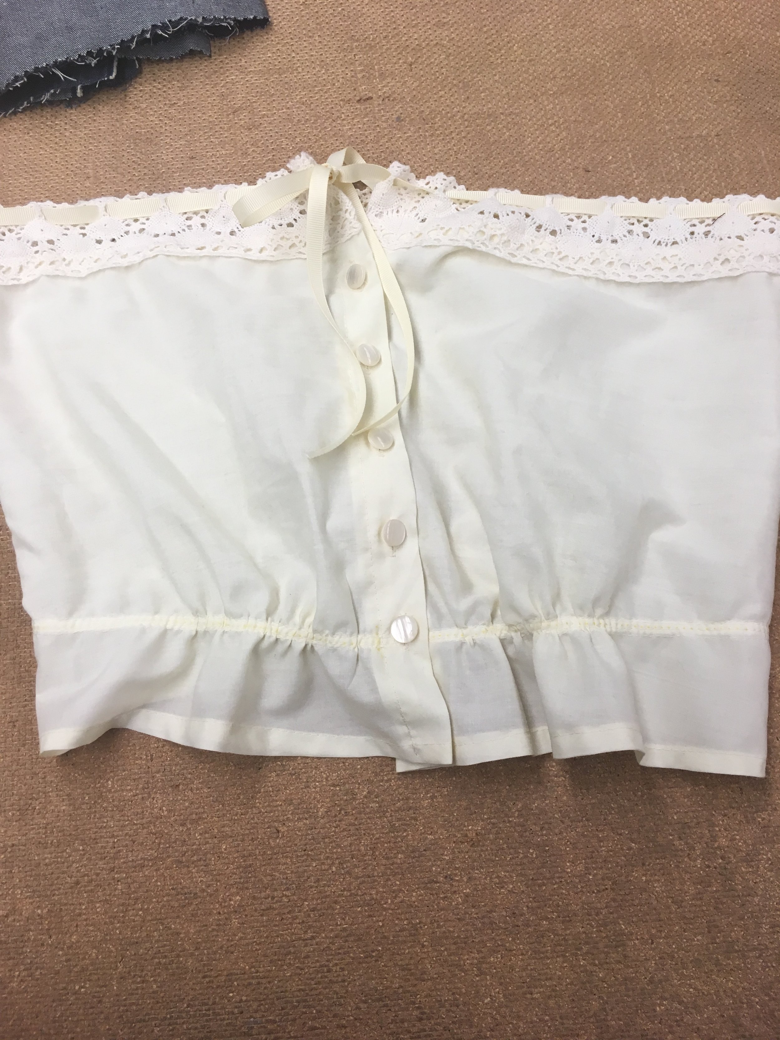  A stock chemise made for the University archives. 
