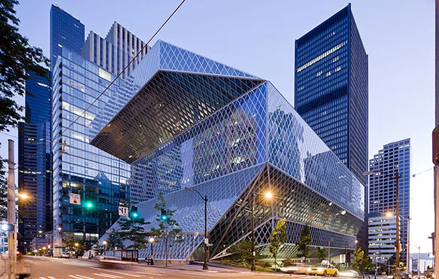 My beloved Seattle Public Library.