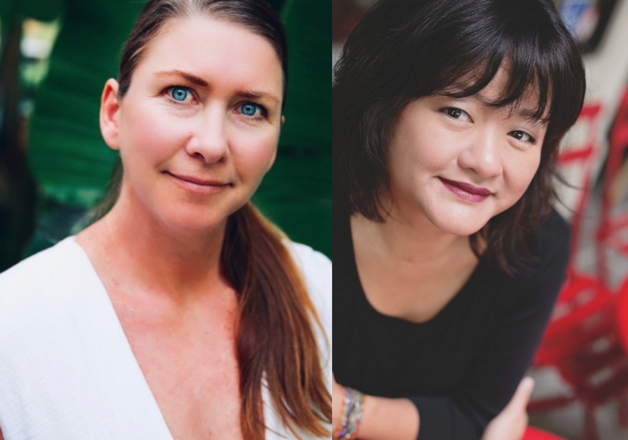 Amy Novesky and me, on the editor-author relationship