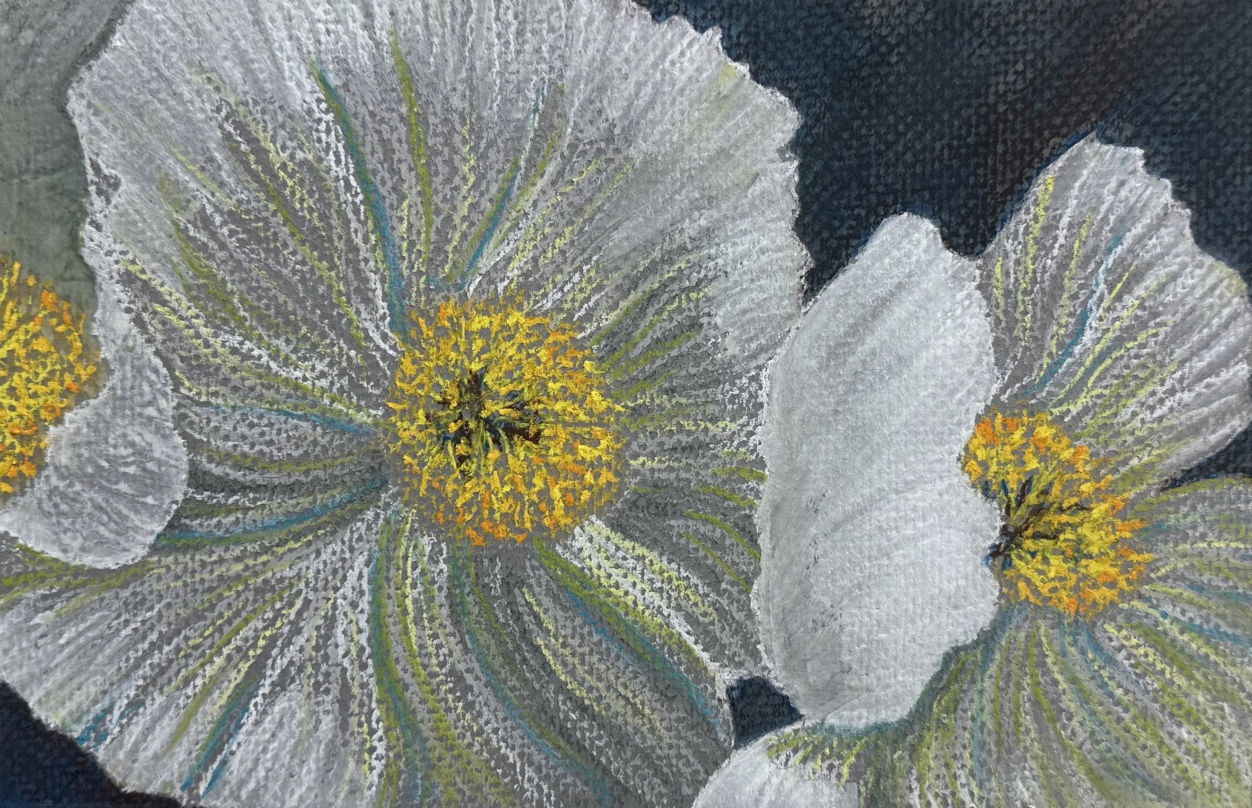 On my easel