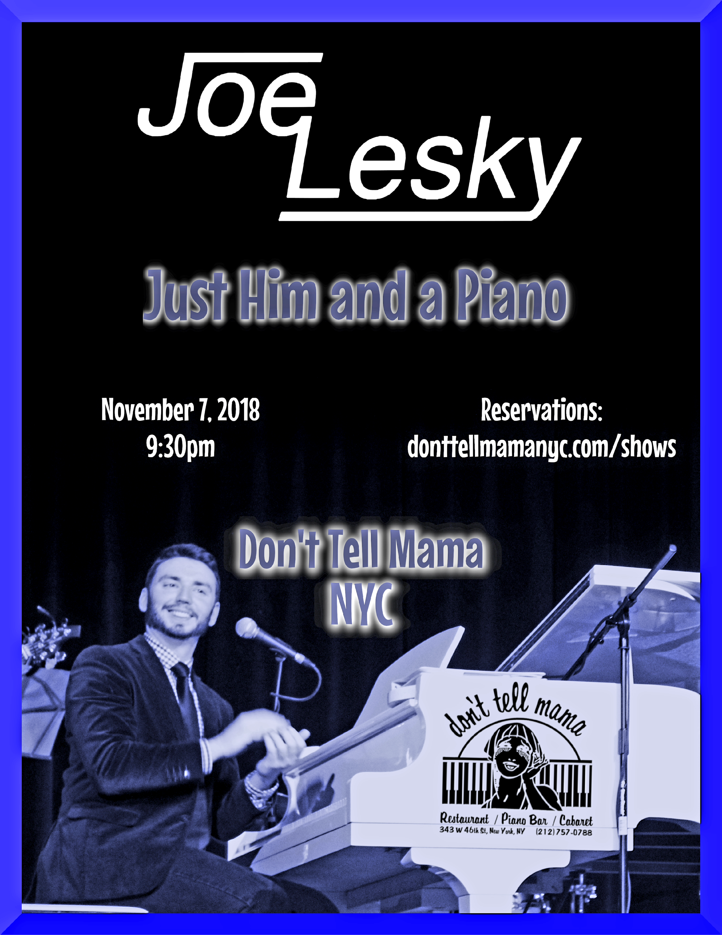 November 2018 Show Poster