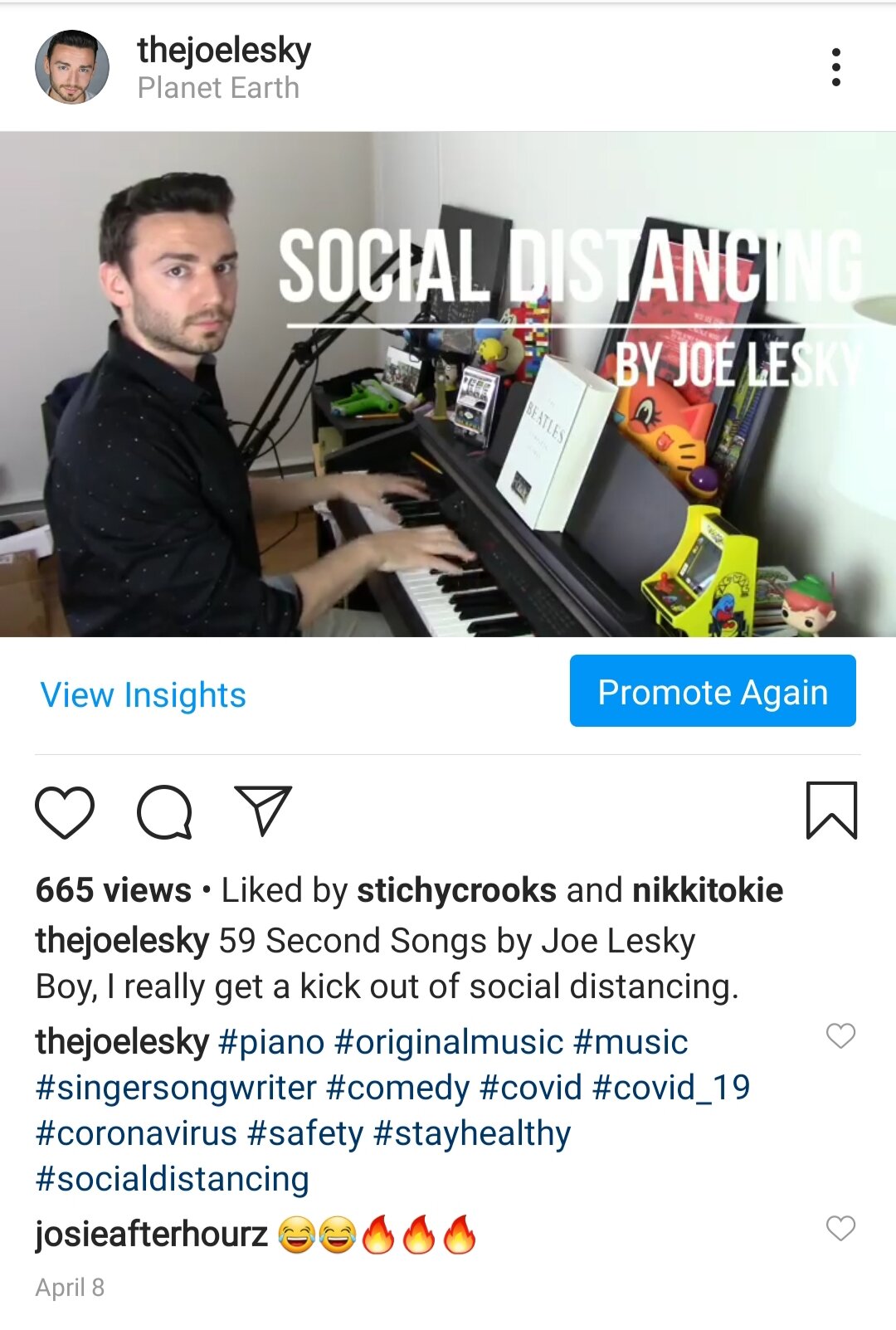 Social Distancing IG Campaign