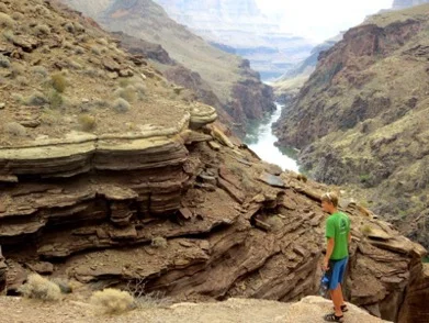 “The view of the canyon after hiking up to a lookout” photo courtesy of Sarah Alexander.