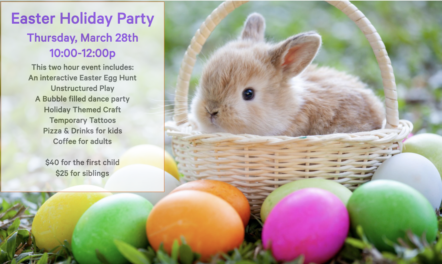 Special Events & Classes — Sippy Cups Cafe