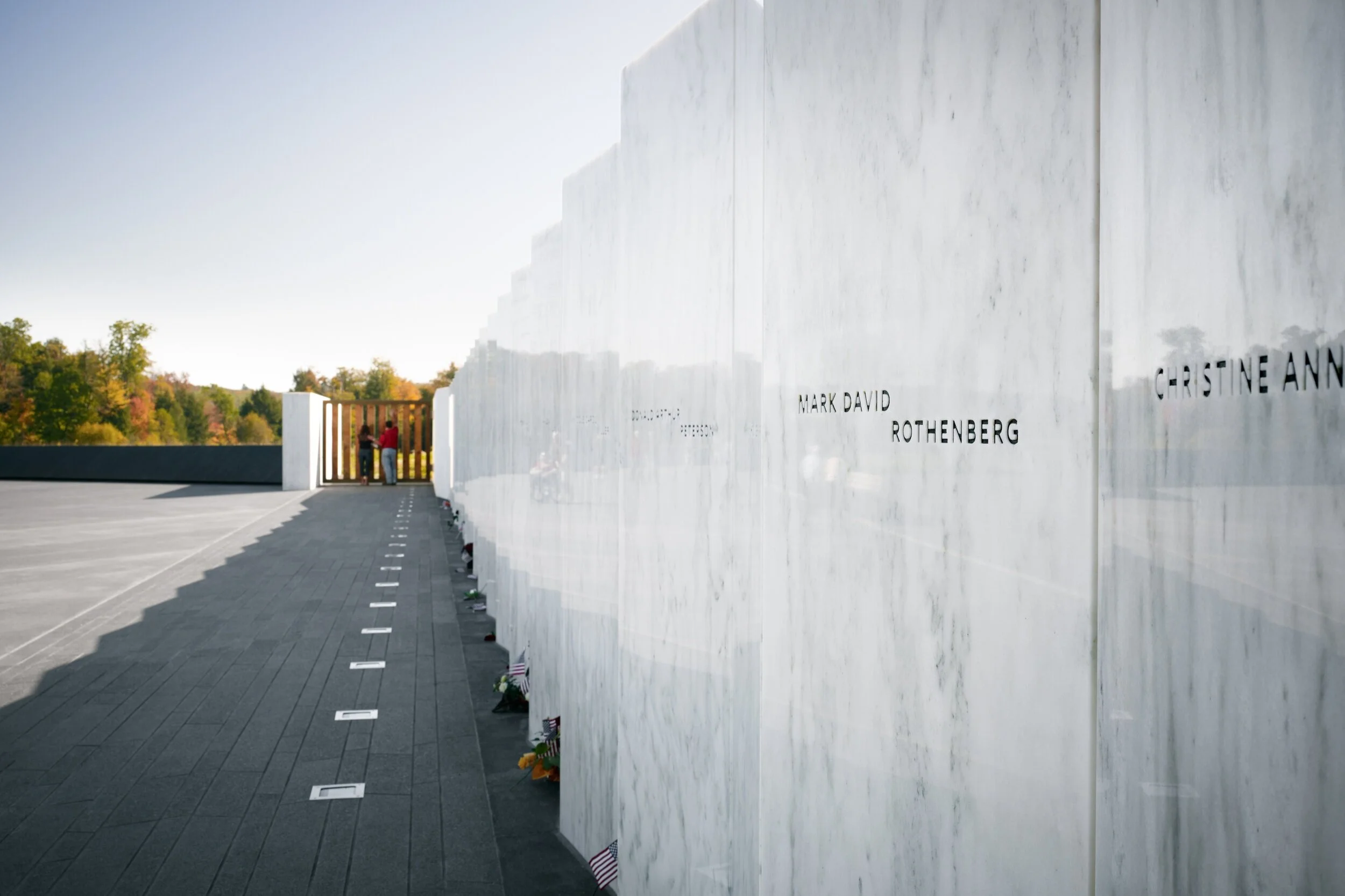 FLIGHT 93 MEMORIAL NEAR COMPLETION