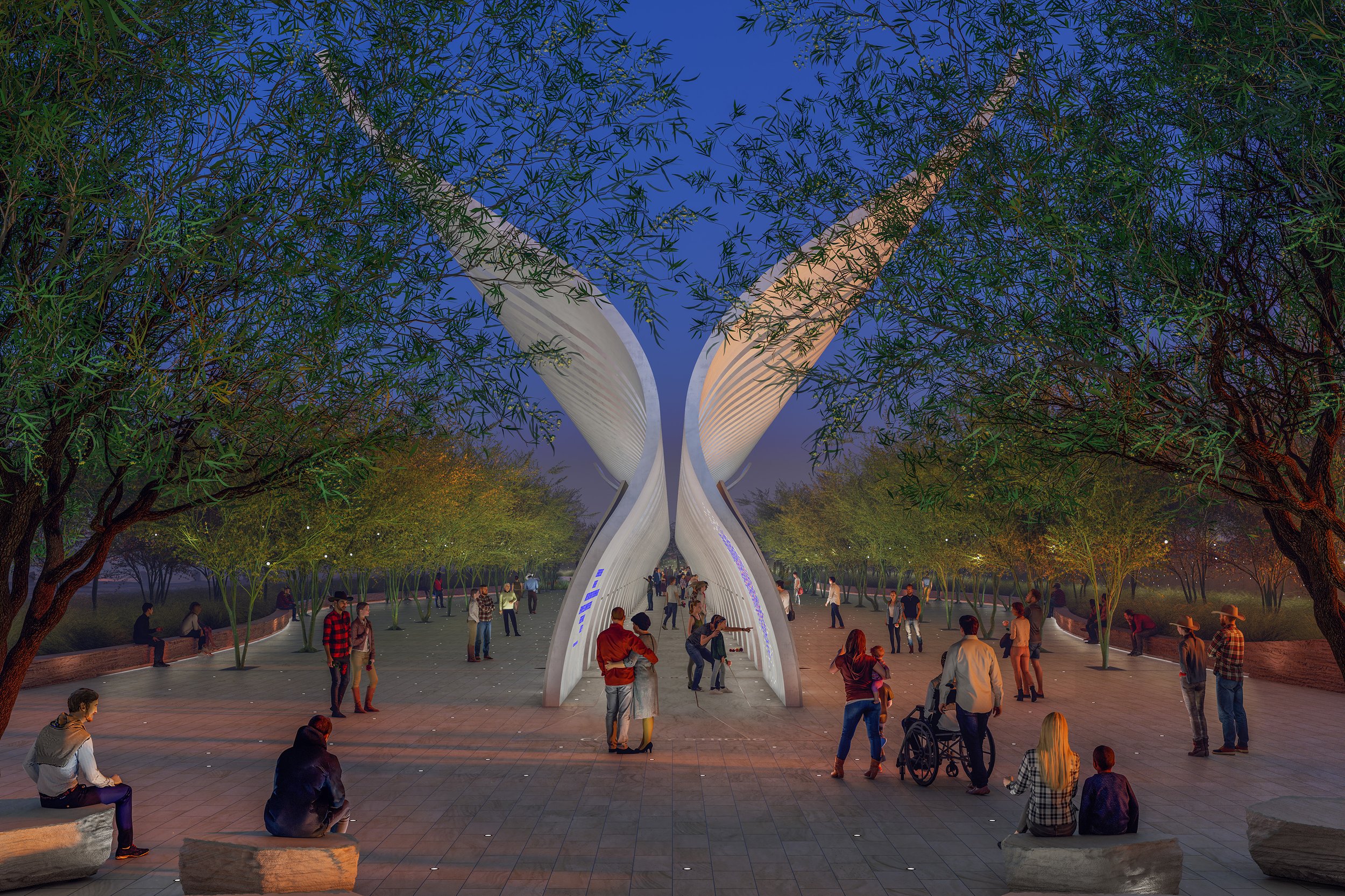 1 OCTOBER MEMORIAL DESIGN IN LAS VEGAS