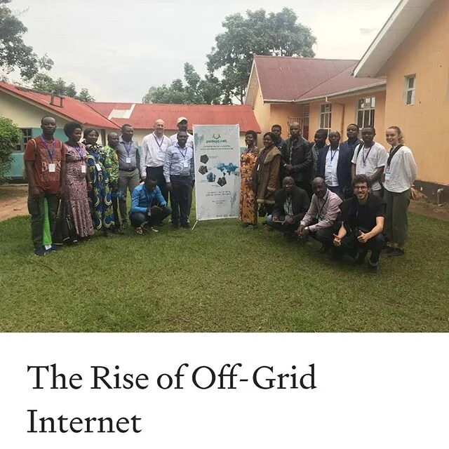The Rise of Off Grid internet.
In this incredible article written by volunteers @gmazzetta and @adriankrauslopez talk about our recent "connecting the Unconnected" conference and look at community internet it's impact, it's dangers and wha