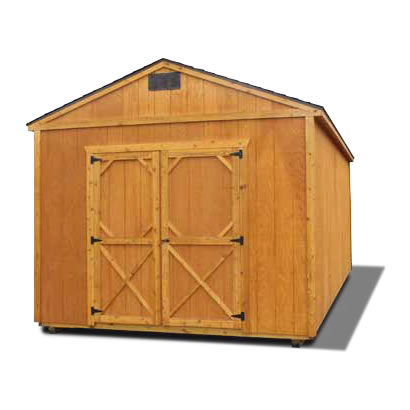 Stained Utility Shed - Vegas Sheds