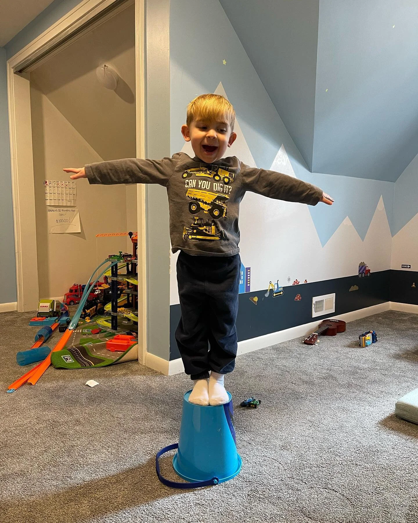 Balance baby!