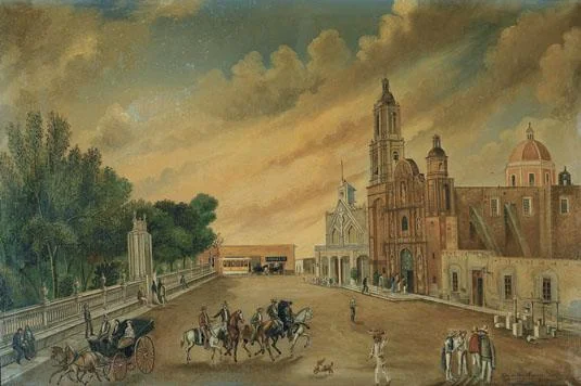 Vista de San Marcos-Aquascalientes, 1883