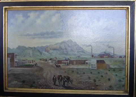 Park City and Billings Smelter View, 1886.
