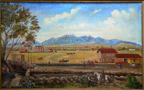 Old Las Cruces, 1887