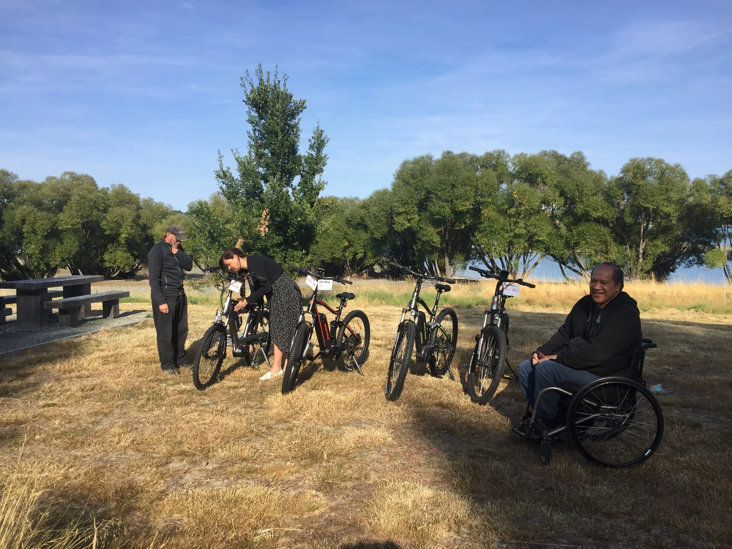 E-bike Demo Day, Lake Tekapo