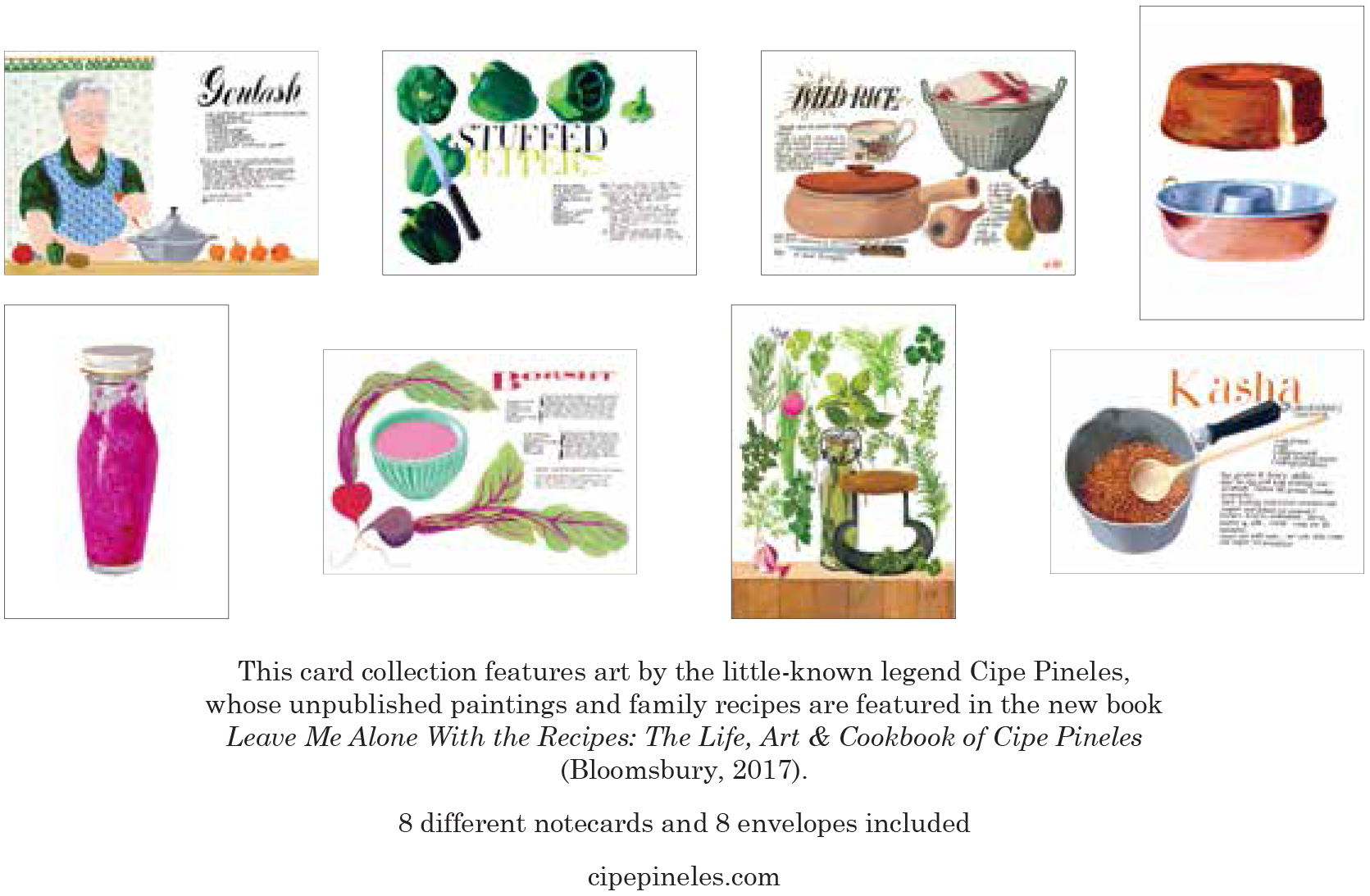 Art and Cookbook of Cipe Pineles The Life Leave Me Alone with the Recipes