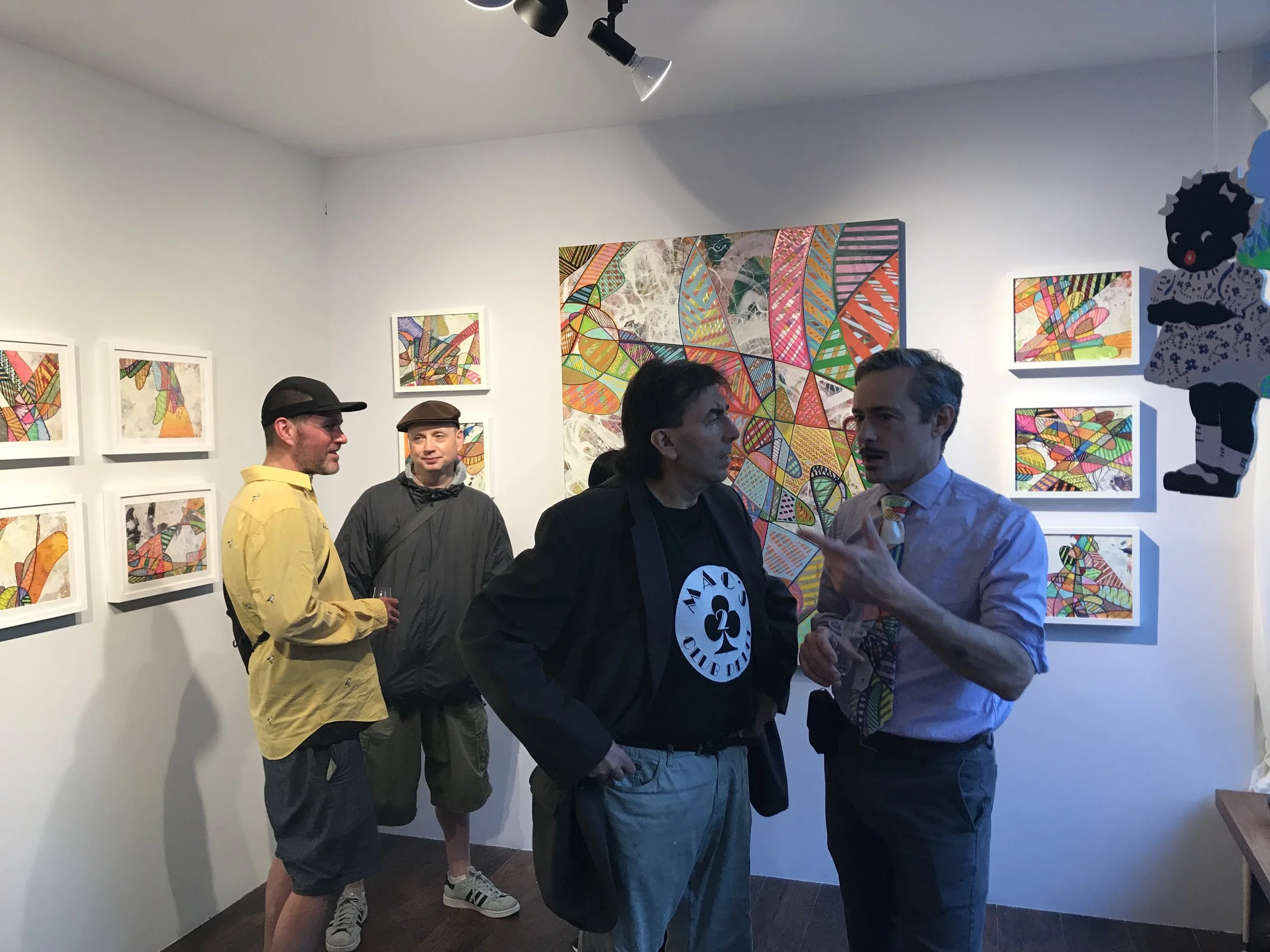 Coloured.Lines. opening reception June 14th, 2019