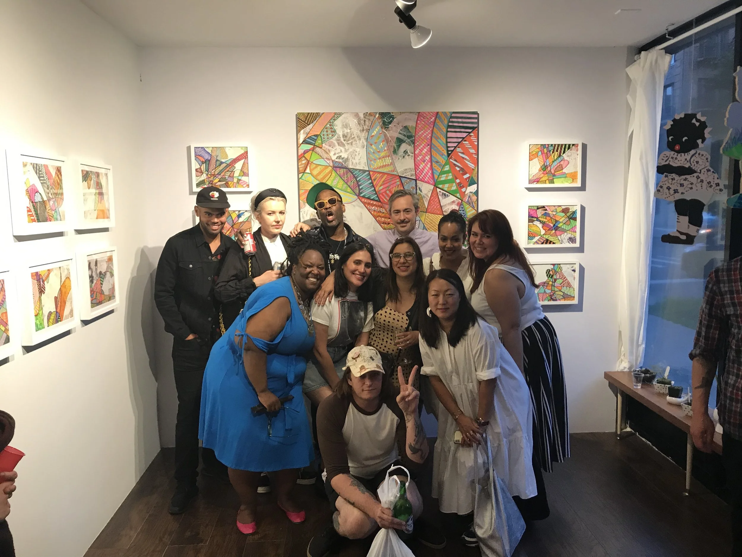 Coloured.Lines. opening reception June 14th, 2019