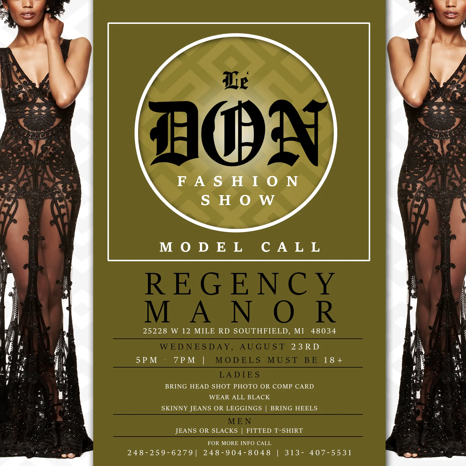 Le Don Model Casting Call