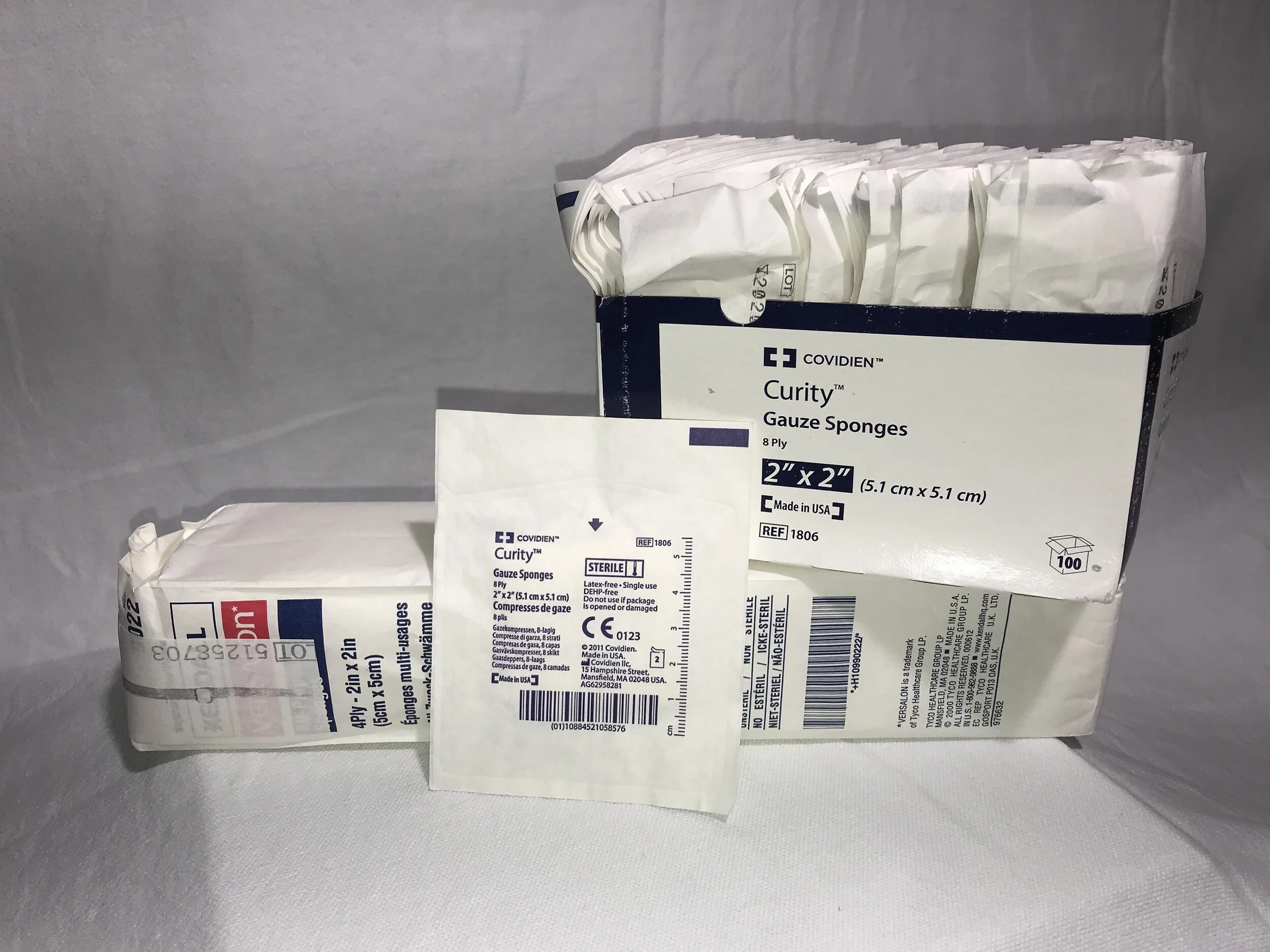 Gauze, Sterile, 2x2 — Caring Partners International, Inc.