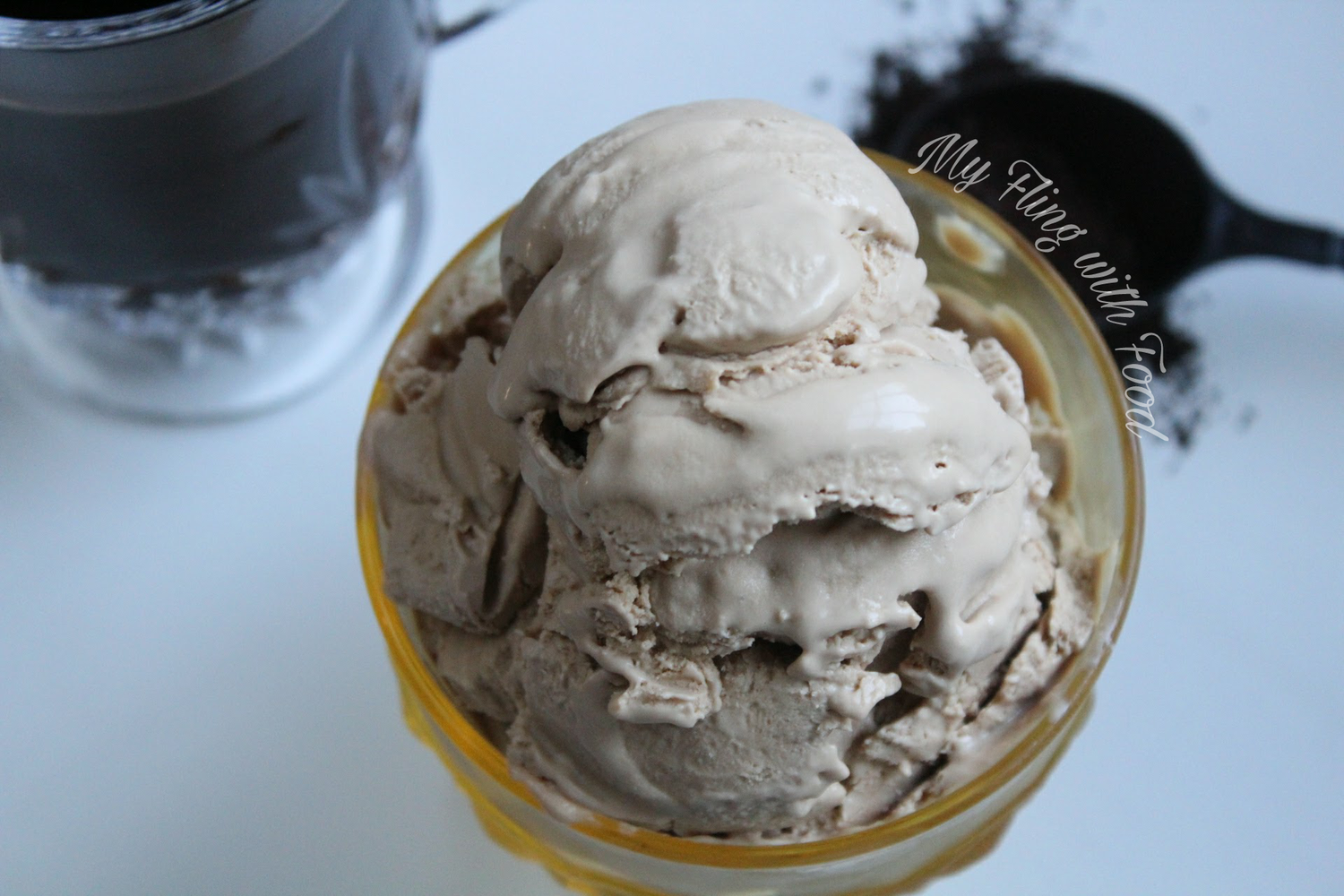 Low Carb Coffee Ice Cream (THM S) — My Fling with Food