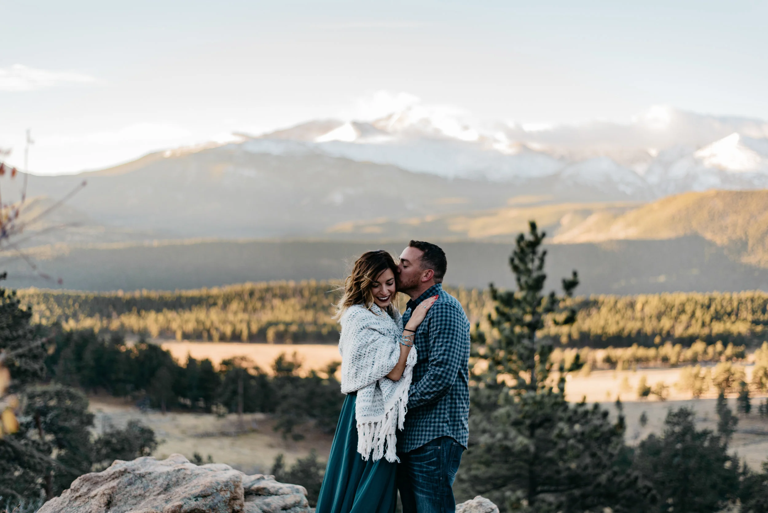  Rocky Mountain National Park engagement session. Colorado adventure, mountain wedding photography. 
