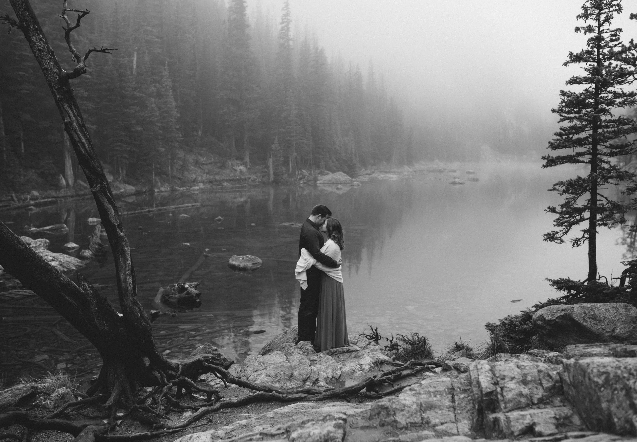  Dream Lake, Rocky Mountain National Park adventure elopement. 