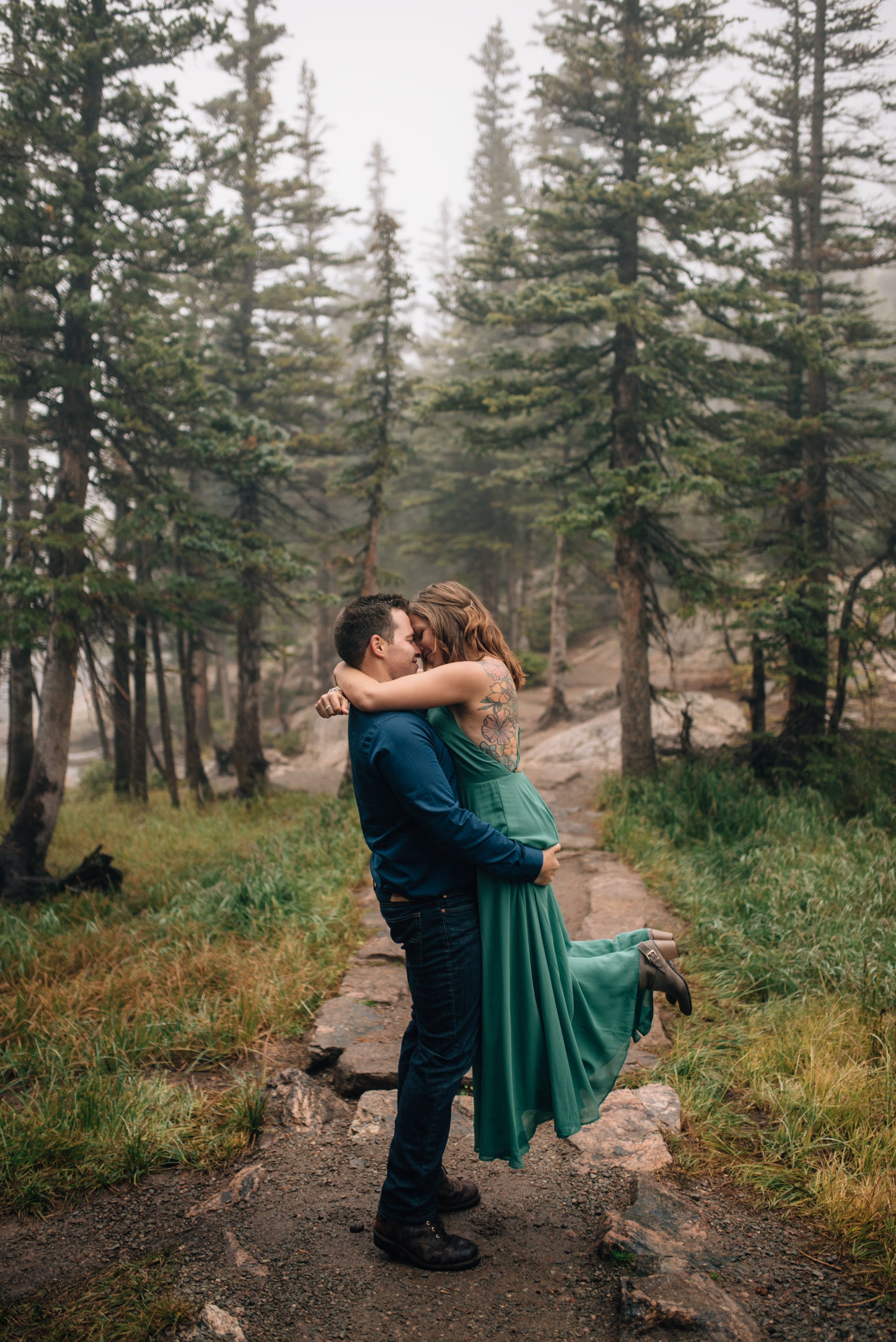  Colorado boho elopement photographer. 