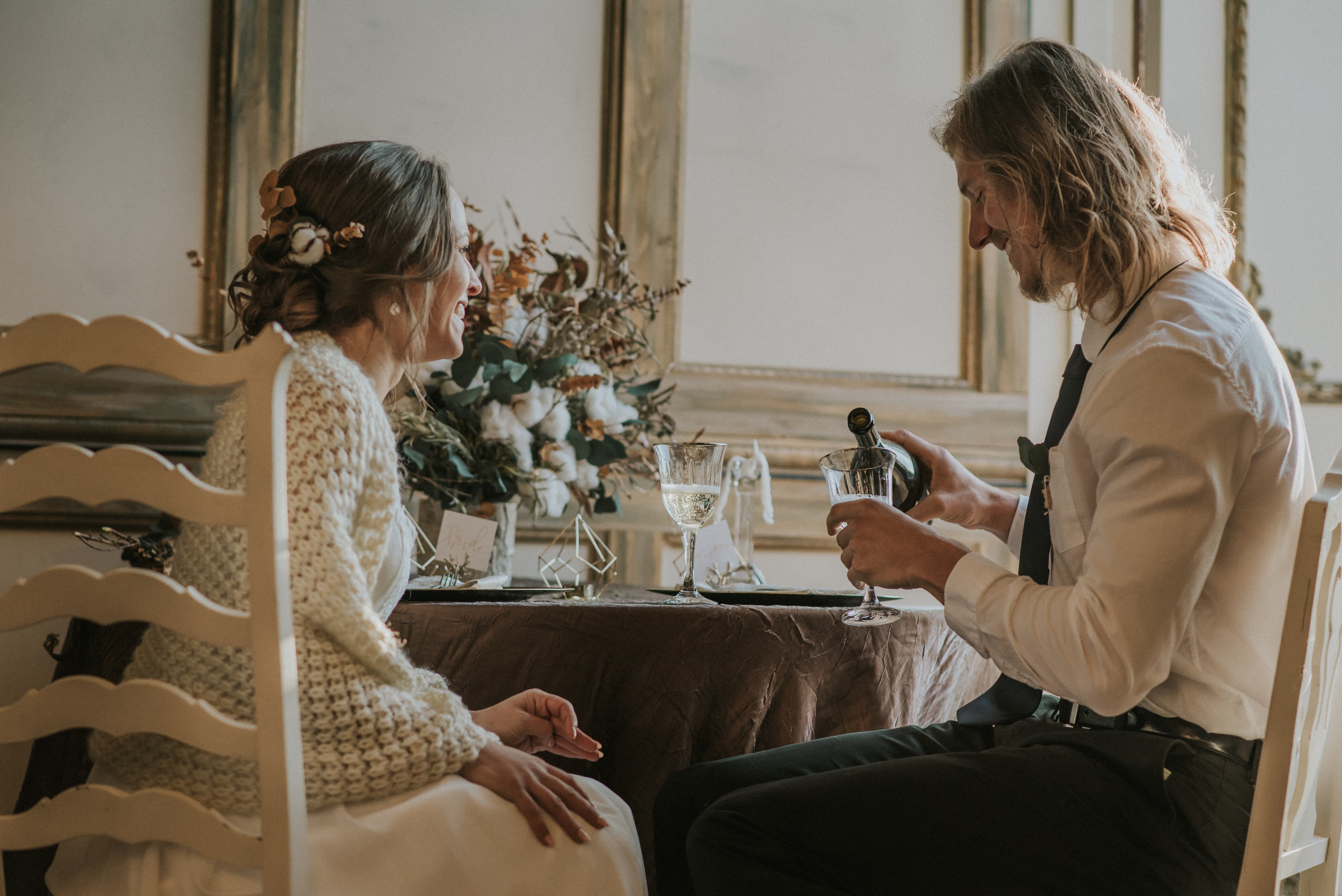  Boho, intimate elopement in Colorado 