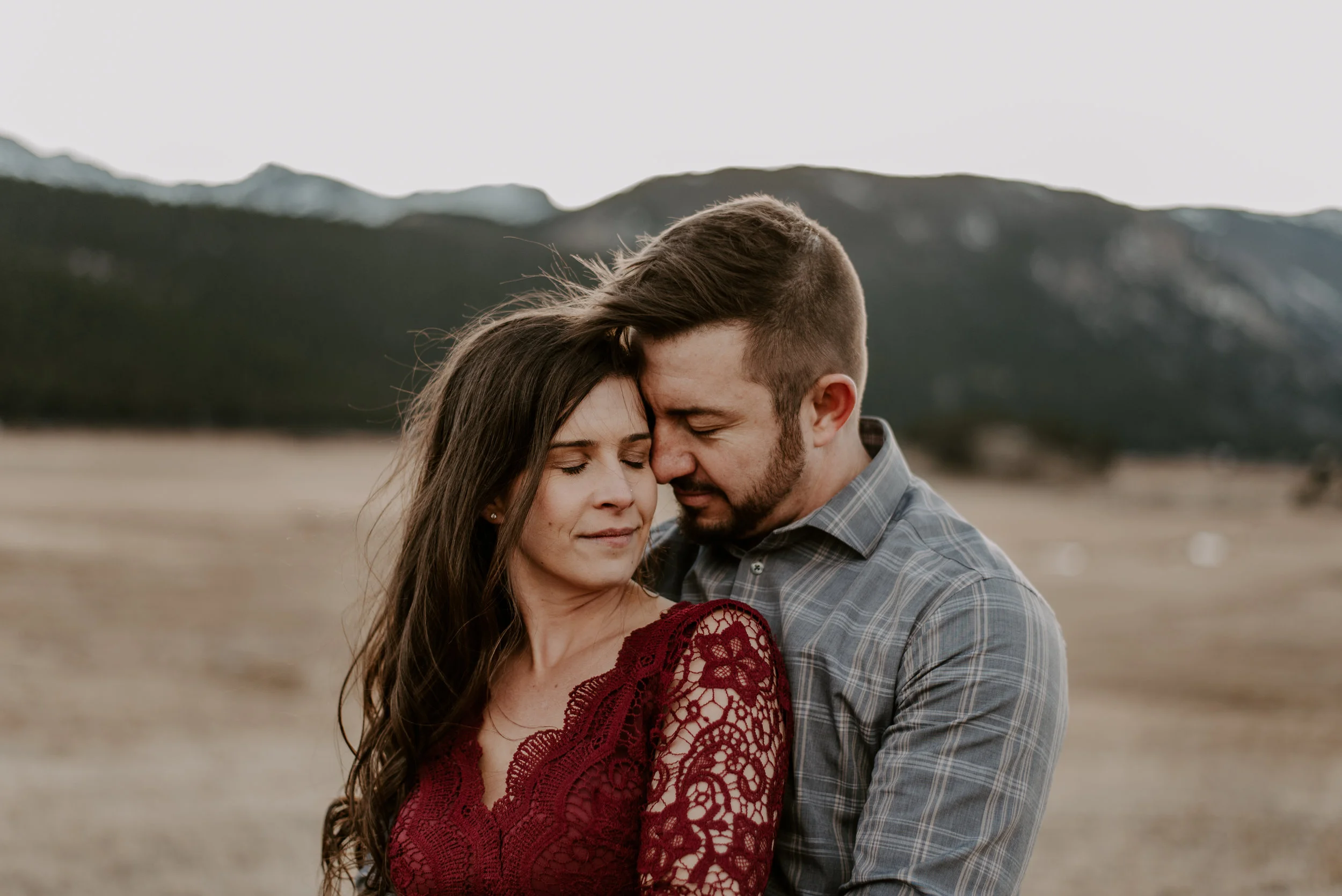  Colorado RMNP engagement session in Estes Park. 